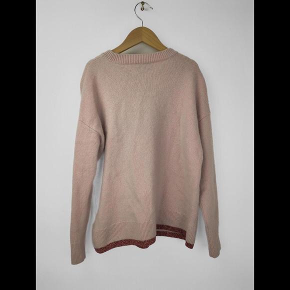 [SOLD] COACH Women's Sz US S REXY Pink Wool Cashmere Crewneck Pullover Sweater - Picture 7 of 8